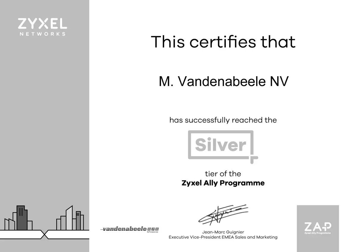Silver - Zyxel Ally Programme