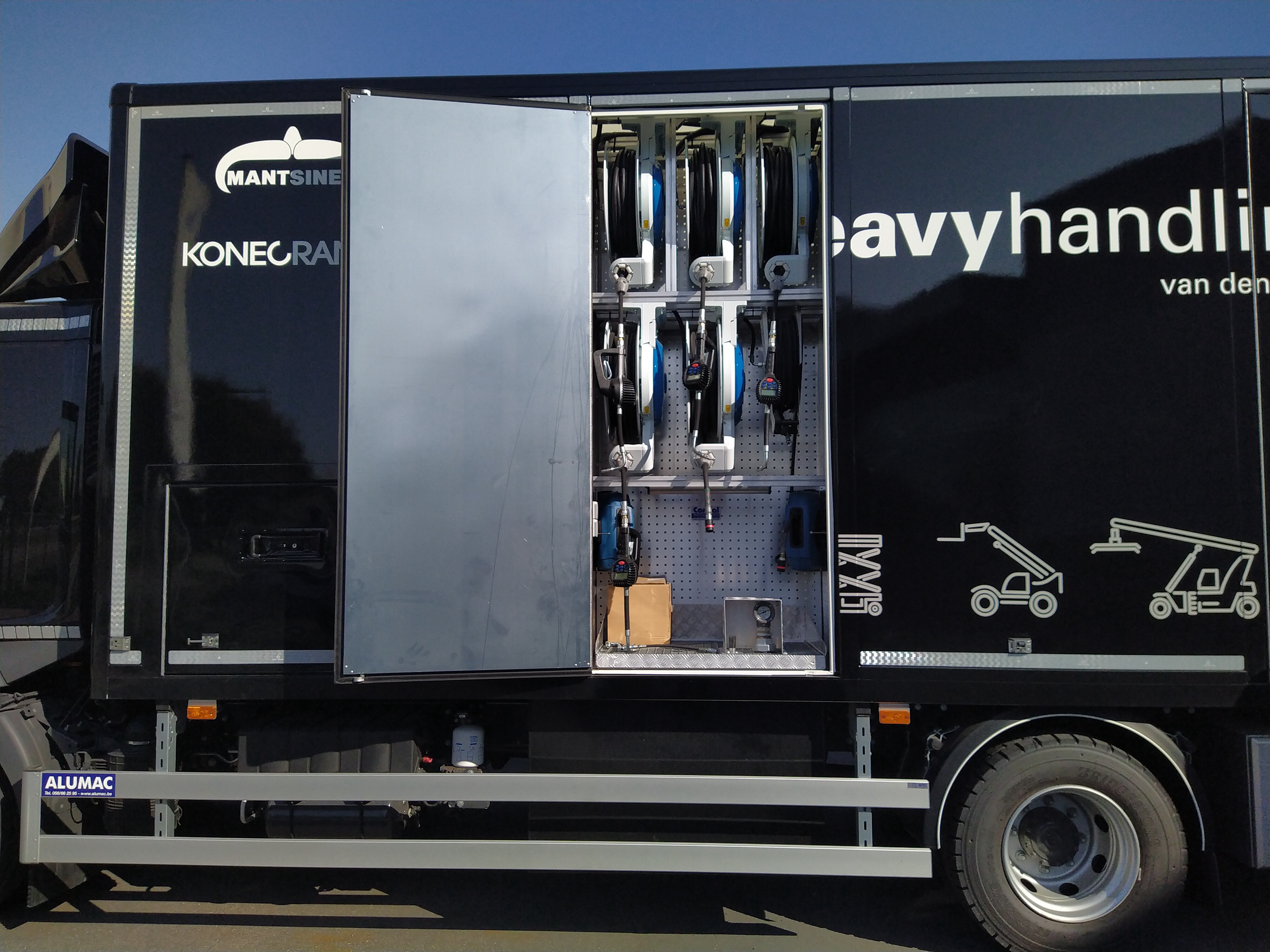 Inrichting vrachtwagen - Heavy Handling Inrichting vrachtwagen - Heavy Handling