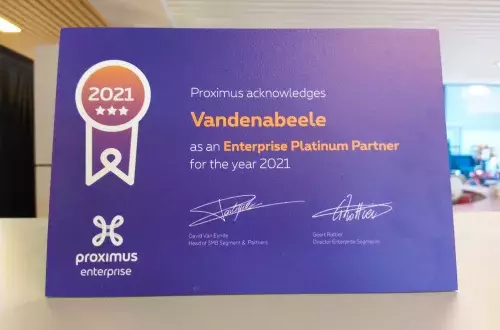 Proximus Enterprise Platinum Partner